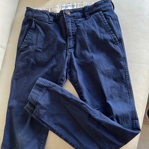 Abercrombie chinos Blue size 13/14 barely used